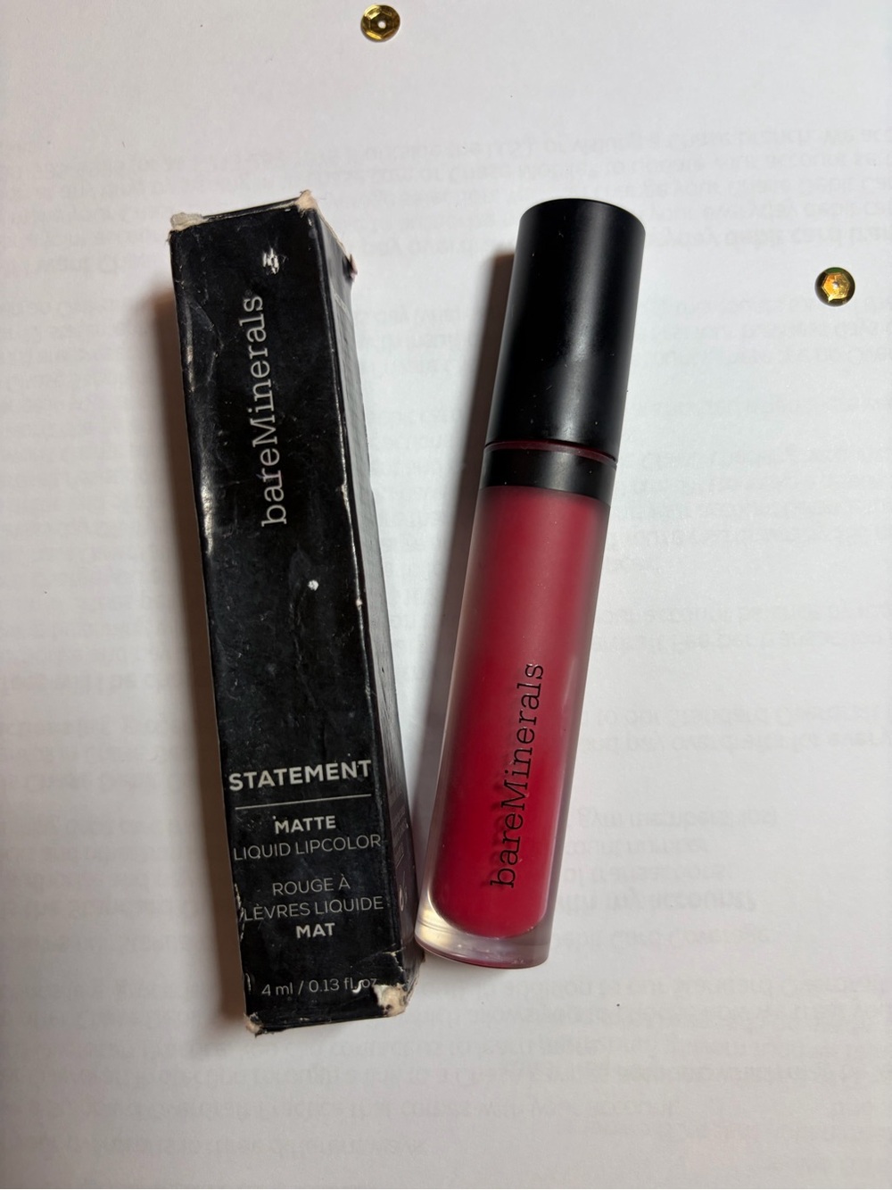 bareMinerals matte Lipcolor
